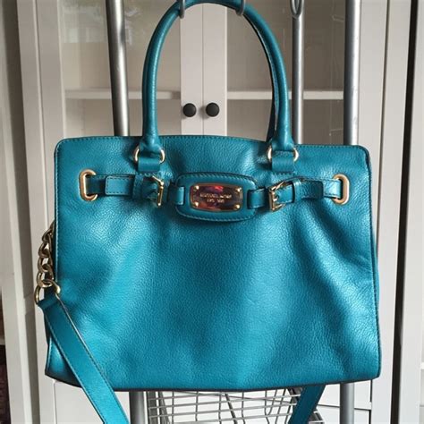 square michael kors bag|Michael Kors teal purse.